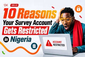 10 Reasons Your Survey Account Gets Restricted in Nigeria