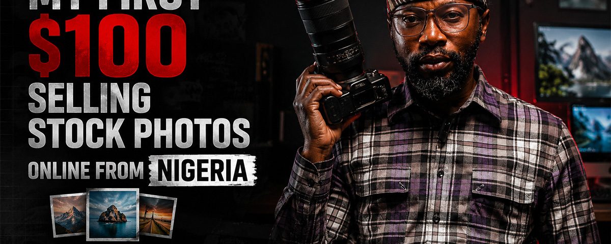 How I Made My First $100 Selling Stock Photos Online From Nigeria