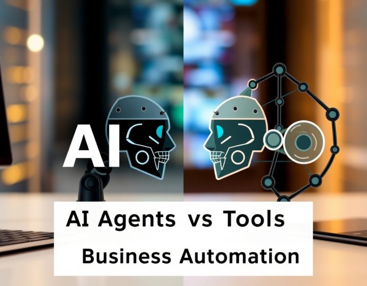 AI Agents vs Tools for Business Automation: Key Differences and Use Cases