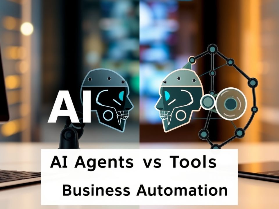 AI Agents vs Tools for Business Automation: Key Differences and Use Cases