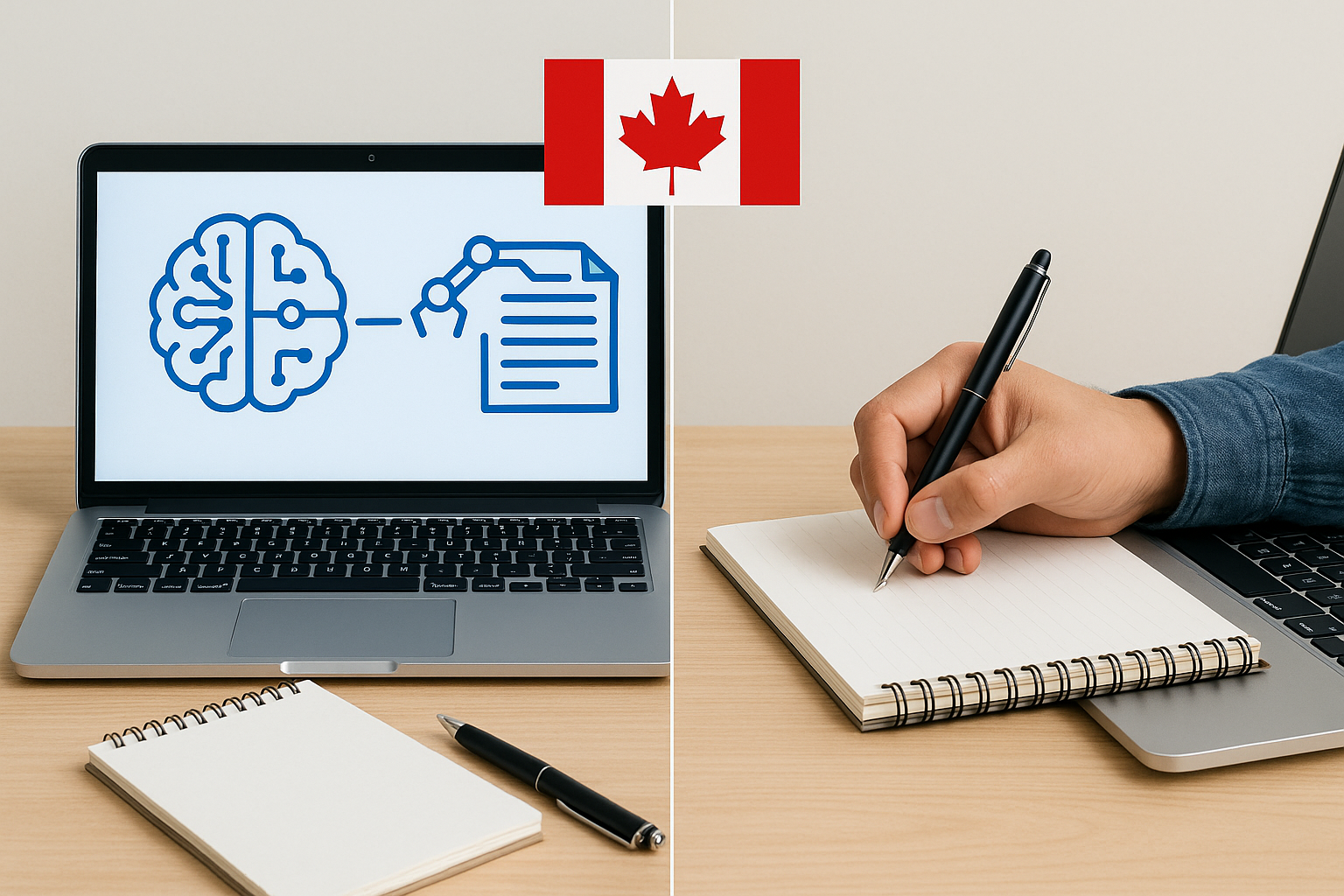 AI writing service Canada