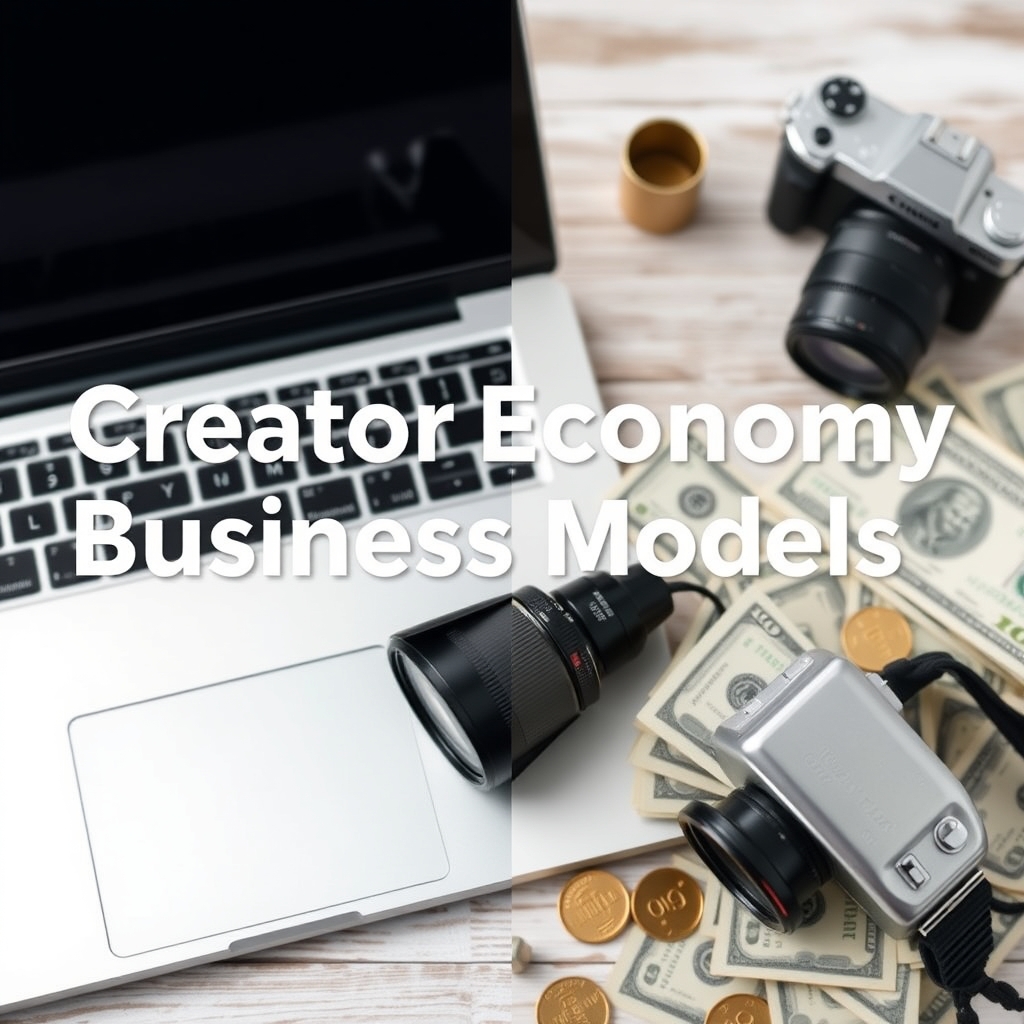 creator economy business models