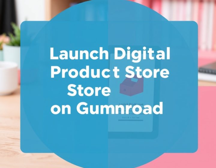 Launch Digital Product Store on Gumroad: Step‑by‑Step Guide