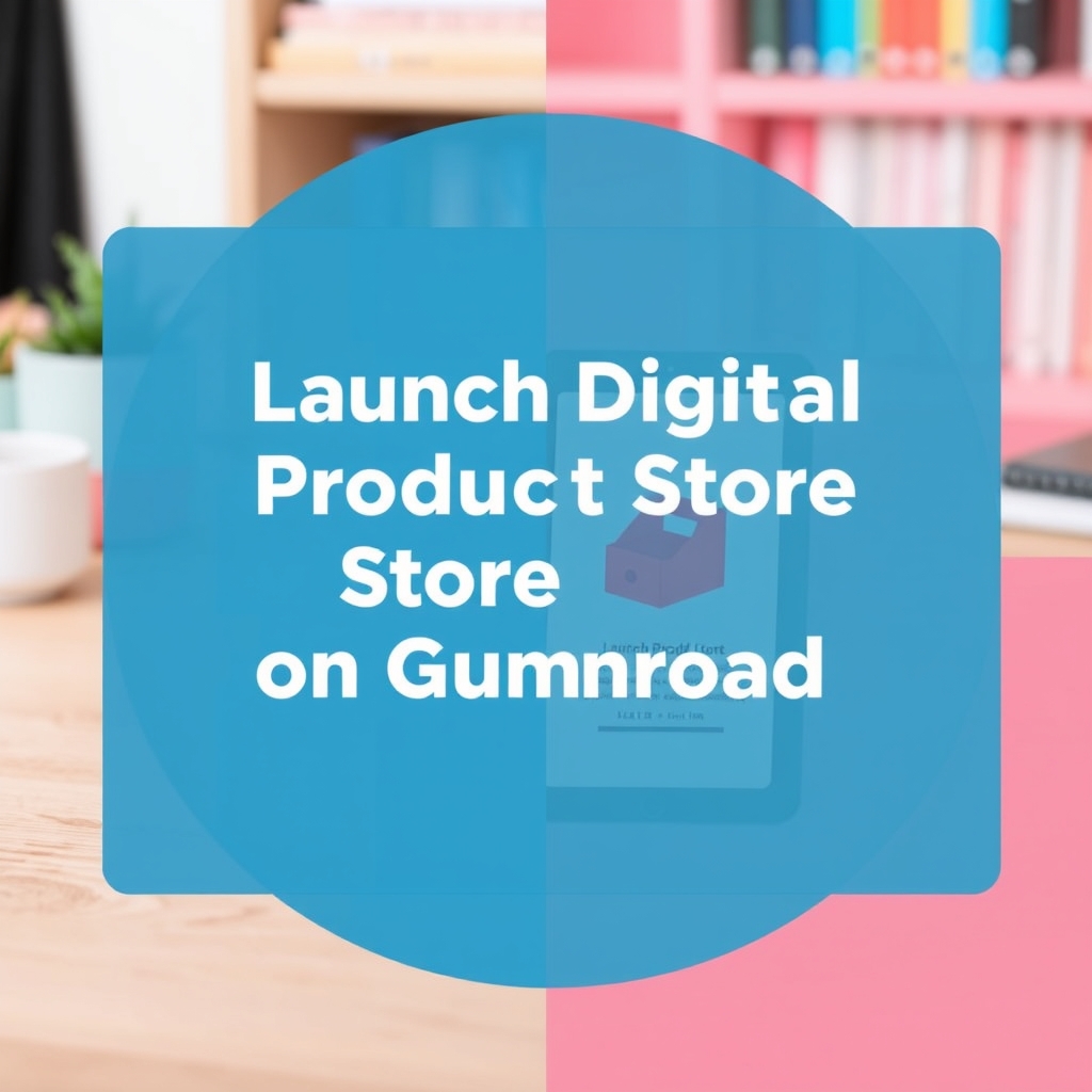 launch digital product store