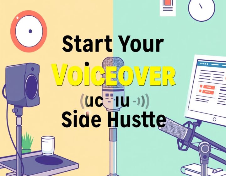 Start Your Voiceover Side Hustle: Home Studio Setup & Platform Guide