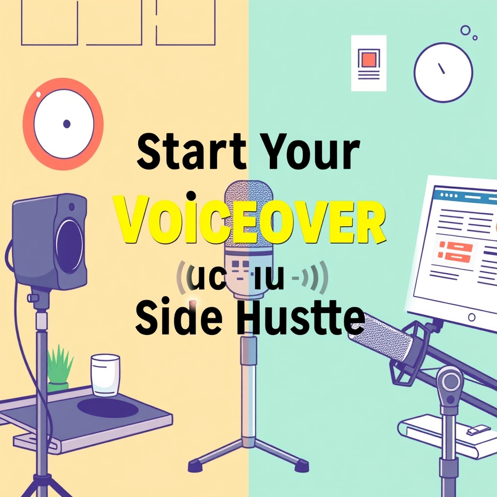 start a voiceover side hustle
