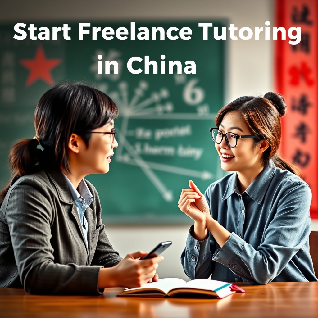 start freelance tutoring in china
