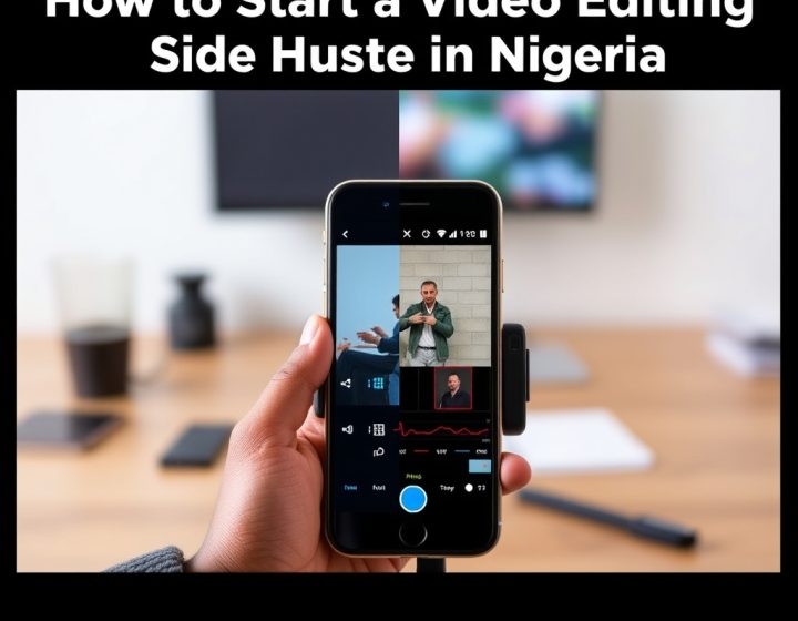 How to Start a Video Editing Side Hustle in Nigeria