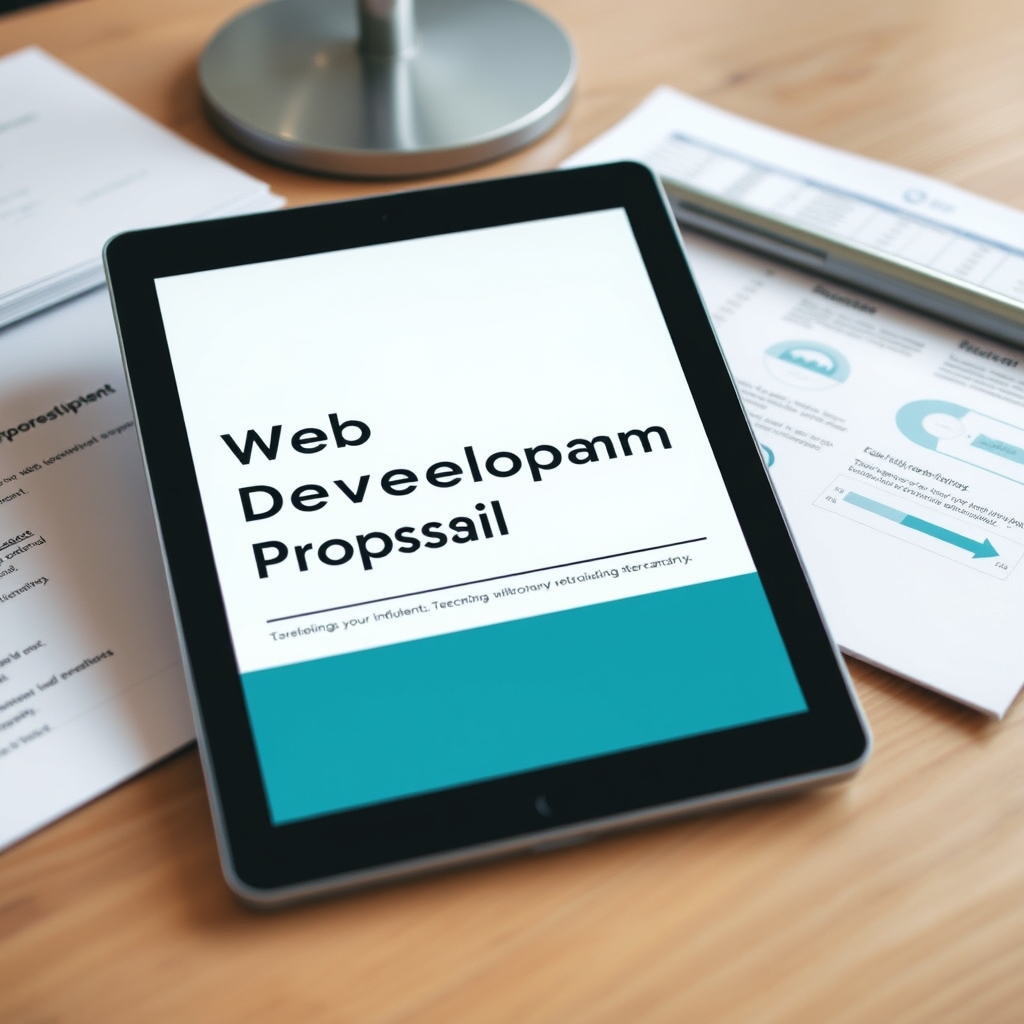 web development proposal template