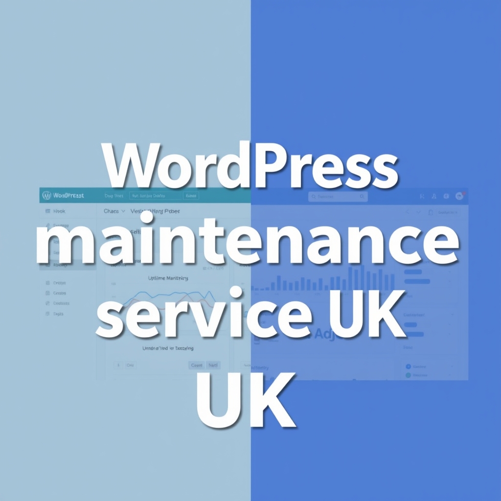 WordPress maintenance service UK