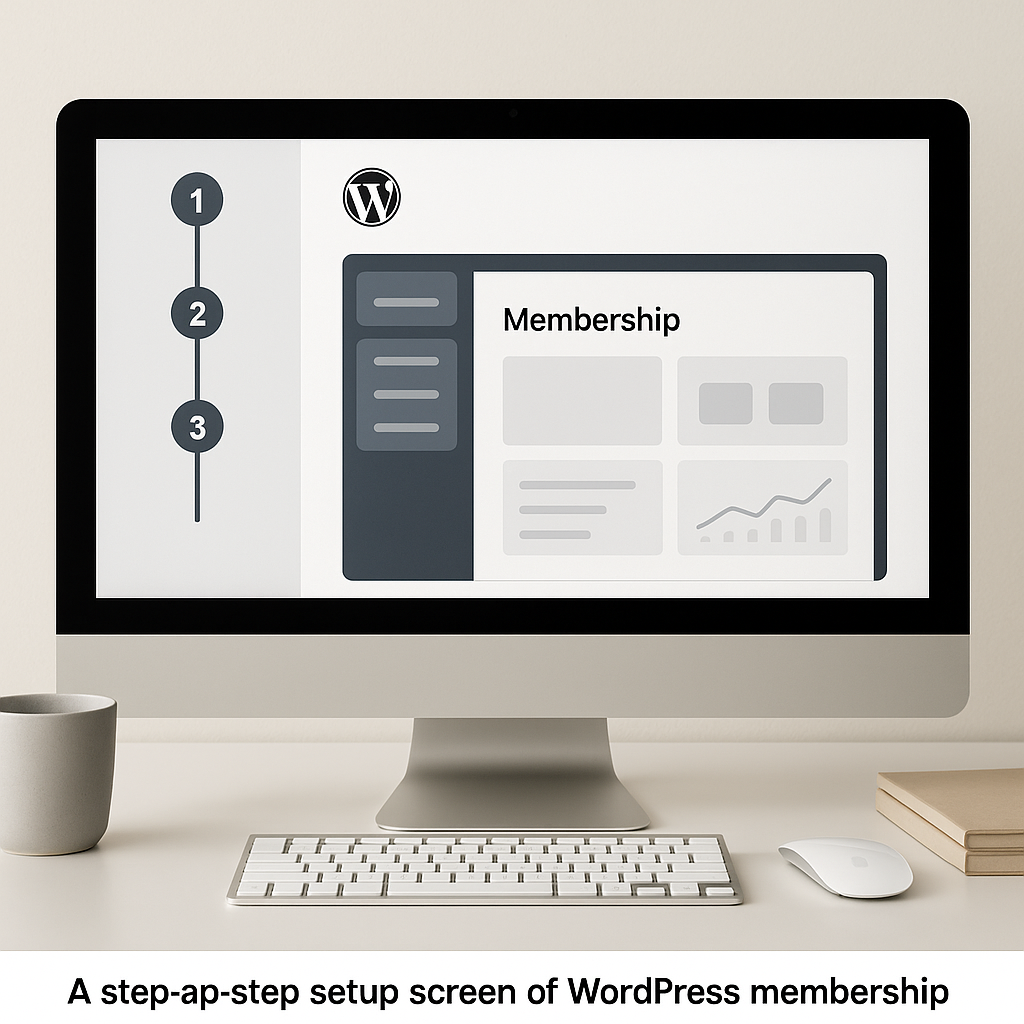 WordPress membership site