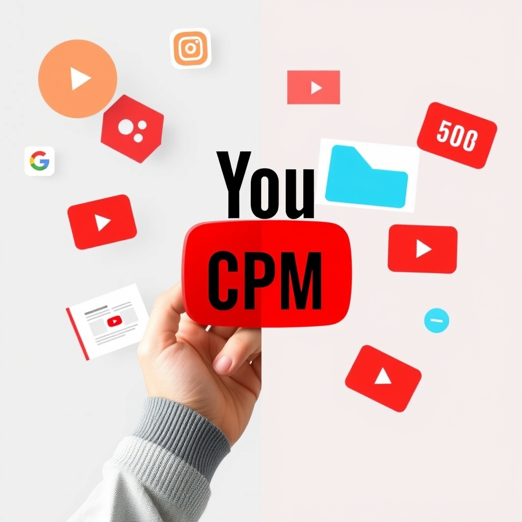 youtube cpm rpm explained