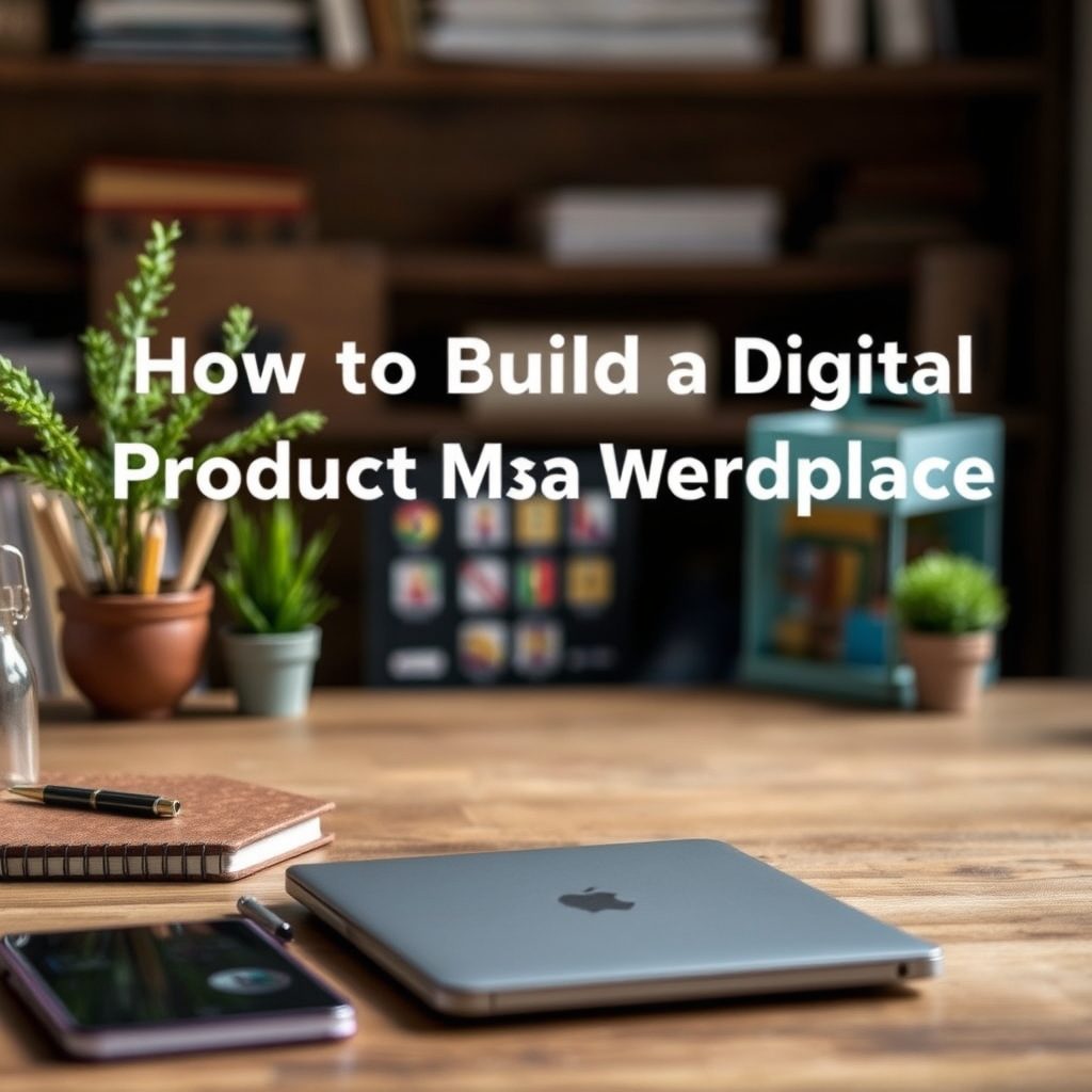 digital product marketplace WordPress